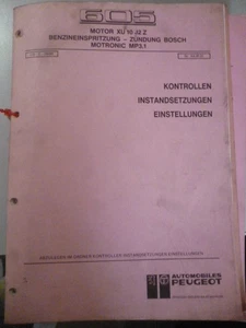 Peugeot 605 Konvolut Werkstatt Reparaturhandbuch Wartungsanleitung 6 Stück - Bild 1 von 6