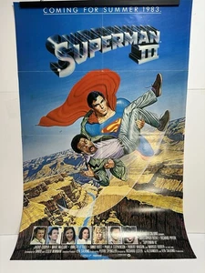 SUPERMAN III (1982) - MOVIE POSTER - ADVANCE ONE SHEET NSS830006 - 27" x 41" - Picture 1 of 20