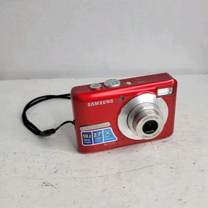 Samsung BL103 10,2 megapixel fotocamera digitale compatta rosso - Foto 1 di 6