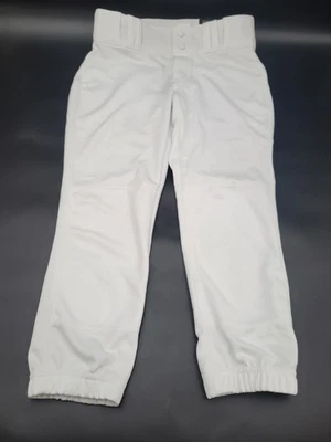 Champro White Solid Youth Size-L Softball  Fastpitch Pants BP11 - Image 1 of 4