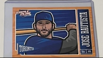 2013 Panini Triple Play Béisbol José Bautista #85 Toronto Blue Jays Foto 1 de 2