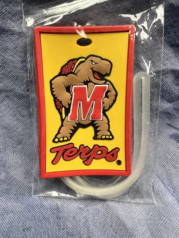 Maryland Terrapins Soft Luggage/Bag Name Tag Cover