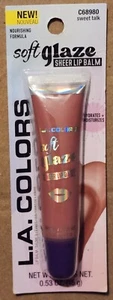 L.A. Colors Sweet Talk Soft Glaze Sheer Lip Balm C68980 Hydrates 4 ct. - Picture 1 of 2