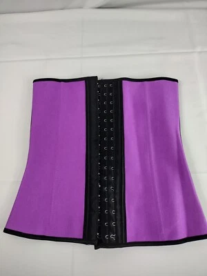 Waist Trainer Hour Glass Shape Snatched Waist Size XS,S, Xl,XXL,XXXl  purple  - Image 1 of 4