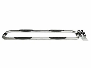 ICI NERF72FDX 3" Round Stainless Steel Step Bars 1999-2016 Ford Super Duty F250 - Bild 1 von 1