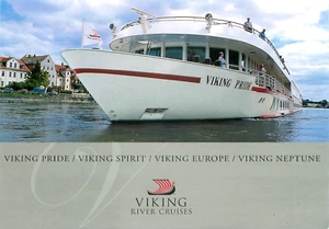 Viking River Cruises Viking Pride Cruise Ship Souvenir Postcard - Picture 1 of 2