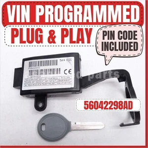 📮 VIN PROGRAMMED PLUG & PLAY IMMOBILIZER CHRYSLER DODGE JEEP 56042298AD 📮 - Picture 1 of 5