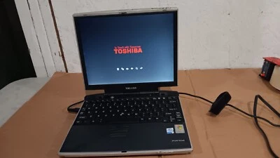 Vintage Retro Toshiba Portege 4010 Laptop Intel P3 @ 933 MHz 12" LCD DVD Bateria - Imagem 1 de 4