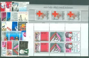 1978 Países Bajos, Países Bajos, Países Bajos, Holanda, año completo = 20 sellos + 2s/s, montado sin montar o nunca montado - Imagen 1 de 1