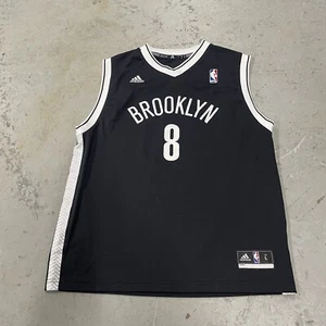 Adidas Deron Williams #8 Brooklyn Nets NBA Basketball Jersey Youth Size Large - Picture 1 of 5