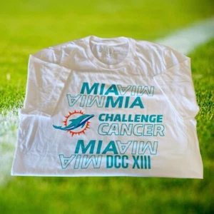 Miami Dolphins/University of Miami 2023 Primal Cancer Challenge Shirt Size Small - Picture 1 of 2