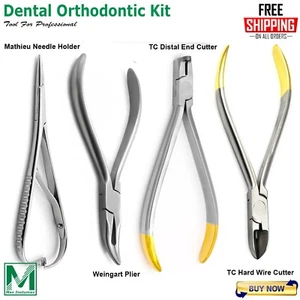 Herramientas de ortodoncia dental alicate Weingart, cortador de ligadura, para colocación de cables  - Imagen 1 de 5