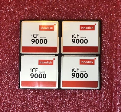 INNODISK iCF 9000 FOUR 4GB Industrial CF Flash cards: 4GB  DC1S-04GD71AC1QB-B012 - Image 1 of 4