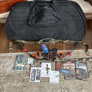 PSE #40 Compound Fishing Bow with Light-stryke Laser, Case, and Assessories - Picture 1 of 11