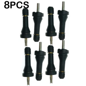 8Pcs/set Rubber Replacement TPMS Monitoring Sensor Tire Valve Stem Kit VS-90 - Picture 1 of 8