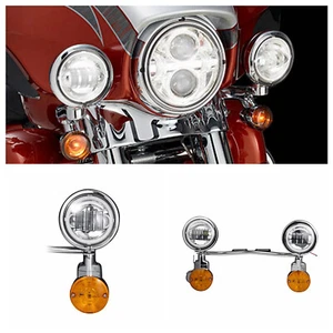 LED Passing Turn Signal Light Bar For Suzuki Boulevard M109R C90T M50 M90 S40 - Picture 1 of 12
