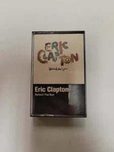ERIC CLAPTON - BEHIND THE SUN CASSETTE TAPE LIKE NEW OOP - Picture 1 of 3
