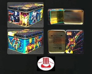 Iron Man Card Tin Box | Nabisco Exclusive 1994 Marvel Action Hour MCU Avengers - Picture 1 of 1