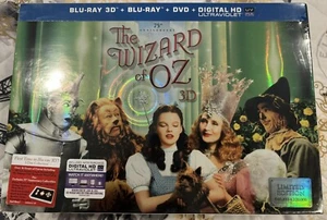 Wizard Of Oz: 75th Anniversary (2013, 5-Disc, Blu-Ray/3D/DVD) 40,853 Of 220,000 - Picture 1 of 3