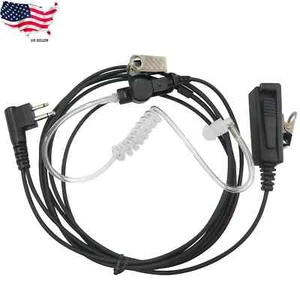 2-wire Earpiece for Motorola CLS1110 CLS1410 CLS1413 CP185 CP200 GP300 Radio - Picture 1 of 4