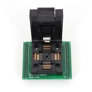 QFP64 TQFP64 to DIP64 Pitch 0.5mm IC Programmer Adapter Test Socket - Picture 1 of 5
