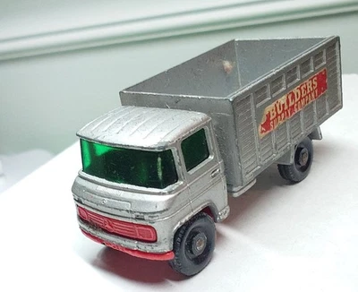 Camión andamio vintage Lesney Matchbox Mercedes No. 11 Foto 1 de 4
