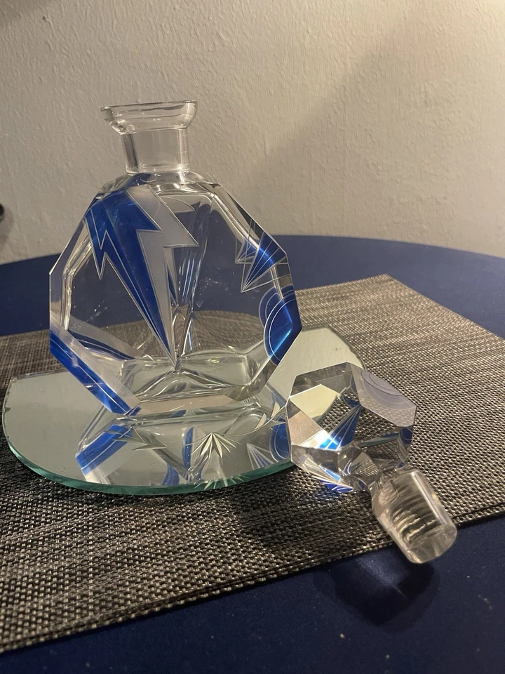 Karl Palda хрустальный графин и 3 стакана - Изображение 1 из 4