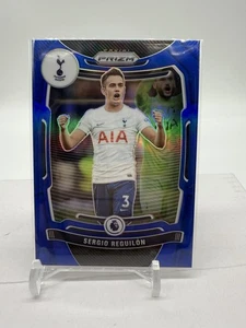 Panini Prizm 2021-22 Sergio Reguilón Tottenham Blue Prizm #152/340 - Bild 1 von 2