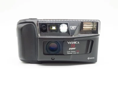 Yashica T2 Super Kompakt Kamera Carl Zeiss T* Tessar 2.8/35 - Bild 1 von 4