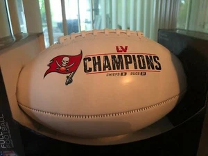 TAMPA BAY BUCCANEERS SB LV CHAMPIONS FULL SIZE FOOTBALL  - Picture 1 of 3