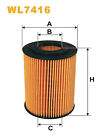 Oil Filter fits MERCEDES E280 3.0D 05 to 09 Wix 6421800009 642180000990 Quality