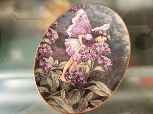 ROYAL WORCESTER BLUMENFEEN TELLER ZYKLISCH MARY BAKER HELIOTROPE FEE - Bild 1 von 2