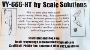 Scale Solutions 1:200 Star Wars: VY-666-HT Bossk's Hounds' Tooth Resin Model Kit - Picture 1 of 3