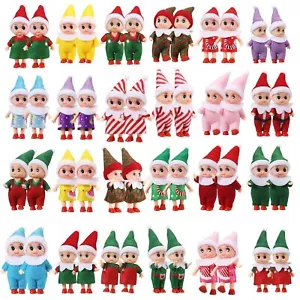 Tiny Elf Doll Mini Elves Cute Plush Elf Toy Miniature Elf Decoration New Year... - Picture 1 of 8