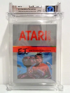 E.T. The Extra-Terrestrial (Atari 1982) New Factory Sealed WATA Graded 7.5 A+ - Picture 1 of 8