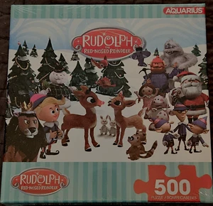 Rompecabezas Aquarius® con licencia oficial = Rodolf el reno nariz roja nuevo - Imagen 1 de 1