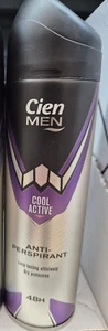 Pack of 4 x Cien Men Active Cool Anti-Perspirant Body Spray Deodorant 250ml - Picture 1 of 1