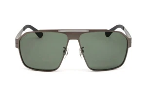 Nuevas gafas de sol Police SPLL08 I47P marco de metal bronce verde t lentes polarizadas - Imagen 1 de 5
