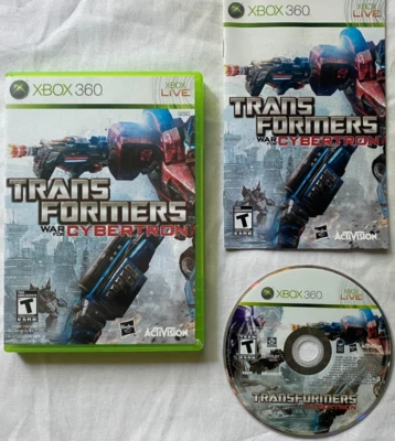 Transformers: War for Cybertron (Microsoft Xbox 360, 2010) Completo Probado en Caja Original Foto 1 de 3