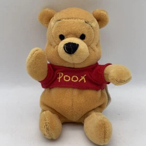 Mini gorro de peluche animal de peluche suave de 5"" tienda Disney Winnie the Pooh - Imagen 1 de 9