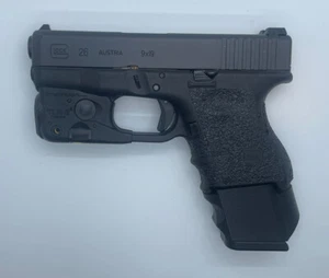 Magazine Sleeve Spacer Adapts Glock G17/22 magazine to Glock G26/27 BLACK! - Picture 1 of 7