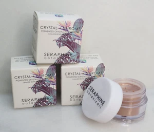SERAPHINE BOTANICALS CRYSTAL + CHROME SMOKEY QUATZ LOOSE PIGMENT 0.08 OZ 3PCS - Picture 1 of 3