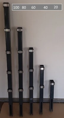 Pfostenverlängerung Pfosten Aufsatz Erhöhung Doppelstabmattenzaun Zaunerhöhung - Bild 1 von 4