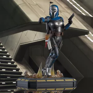 GENTLE GIANT STAR WARS PREMIER COLLECTION THE MANDALORIAN BO-KATAN 1:7 STATUE - Picture 1 of 12