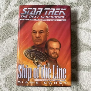Star Trek: The Next Generation - Ship of the Line | Carey | 1st Edition Hardback - Bild 1 von 9