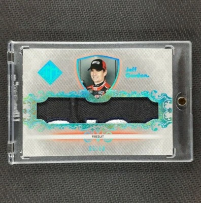 2012 Press Pass Total Memorabilia Jumbo Firesuit Holofoil Jeff Gordon /10 NASCAR - Image 1 of 2