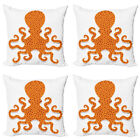 Sealife Pillow cushion set of 4 Octopus Marine Mosters