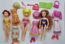 polly pocket dolls bundle Outfit, Clothes.  Shoes . Bags 