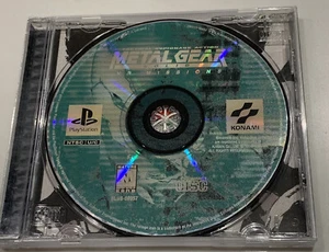 Metal Gear Solid: VR Missions (PS1, 1999) NM Disc No Manual TESTED FAST SHIPPED - Picture 1 of 9