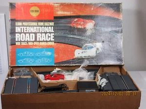 Rare Early Eldon International Road Race Boxed Slot Car Set NOS 1:24-scale 2 car - Picture 1 of 20